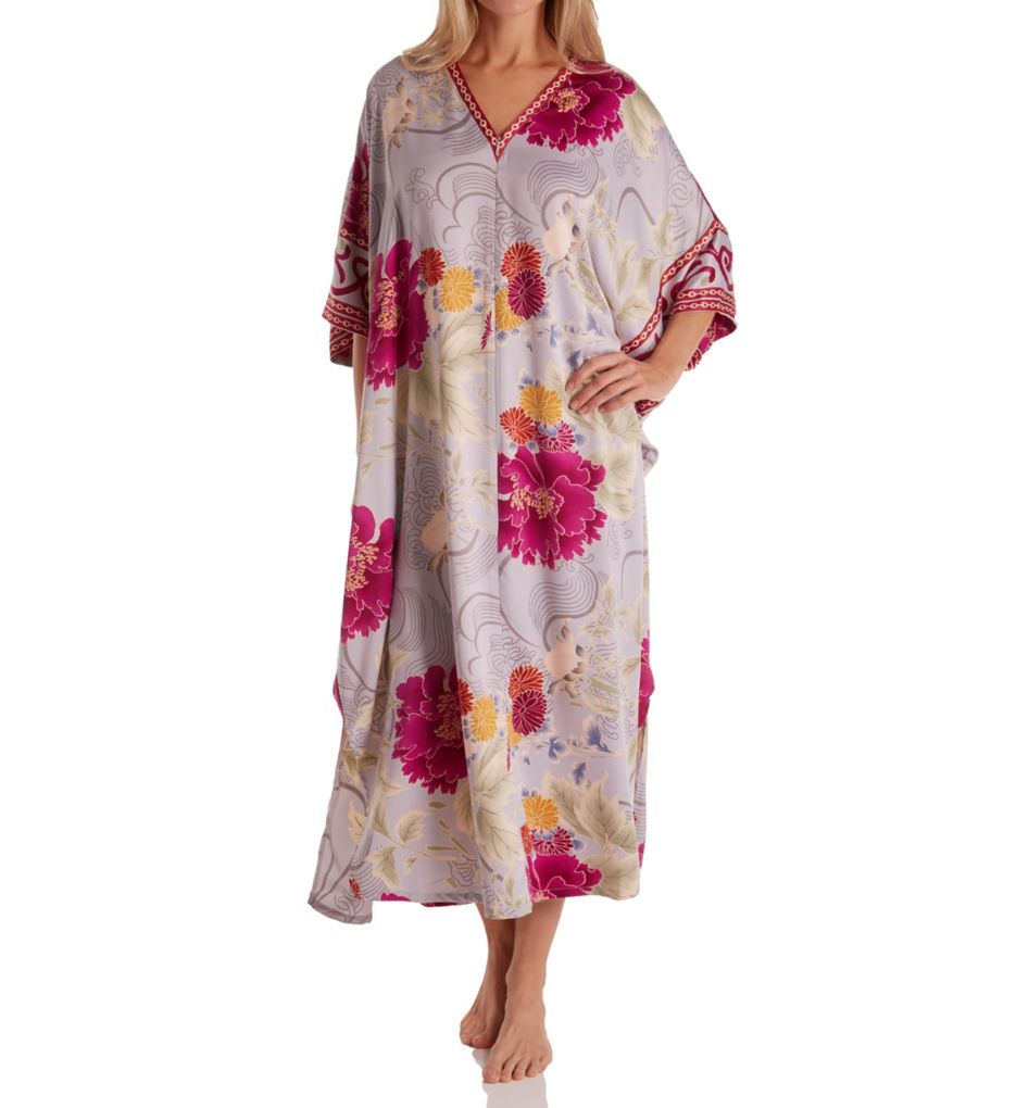 Auburn Floral Caftan-fs