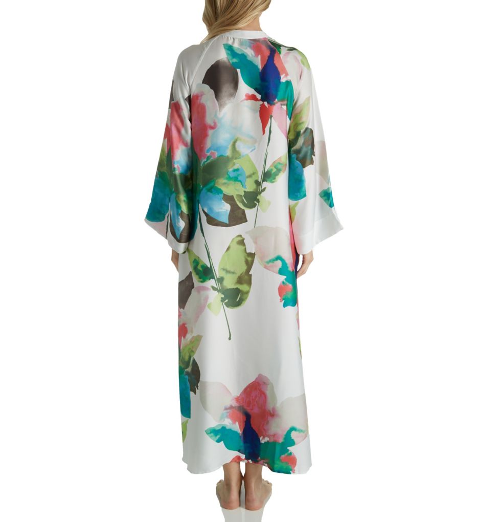 Water Lily Zip Caftan-bs