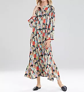 Dynasty Zip Caftan Black XXL