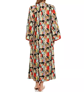 Dynasty Zip Caftan Black XXL