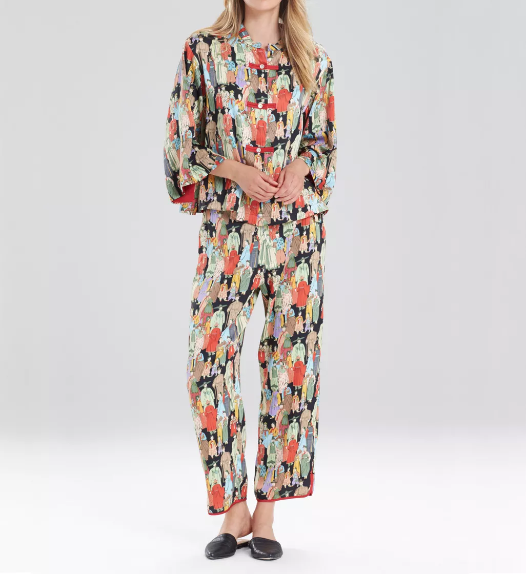Buy Andalusia Satin Zip Caftan in Green Online