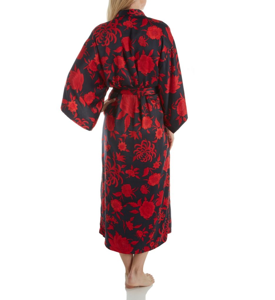 Japonisme Silky Charmeuse Robe