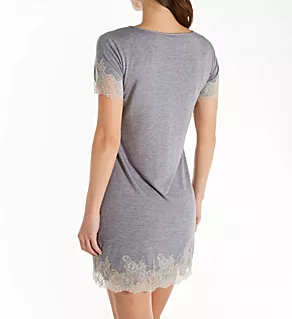 Luxe Shangri-La Sleepshirt Heather Grey L