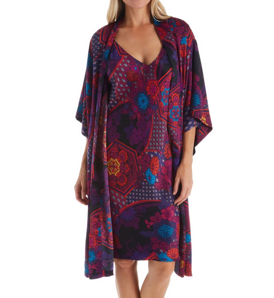 Empress Printed Robe-cs2