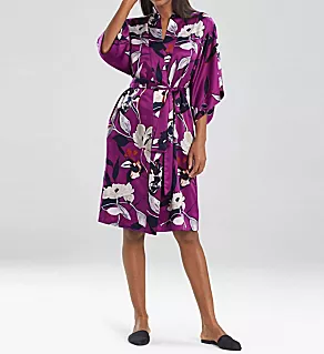 Odessa Wrap Robe Amethyst S