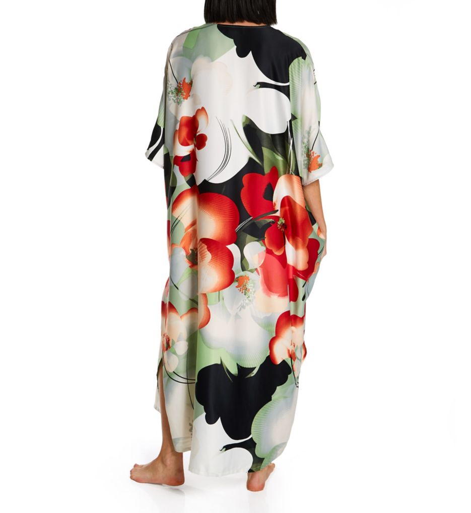 Exotic Poppy Caftan