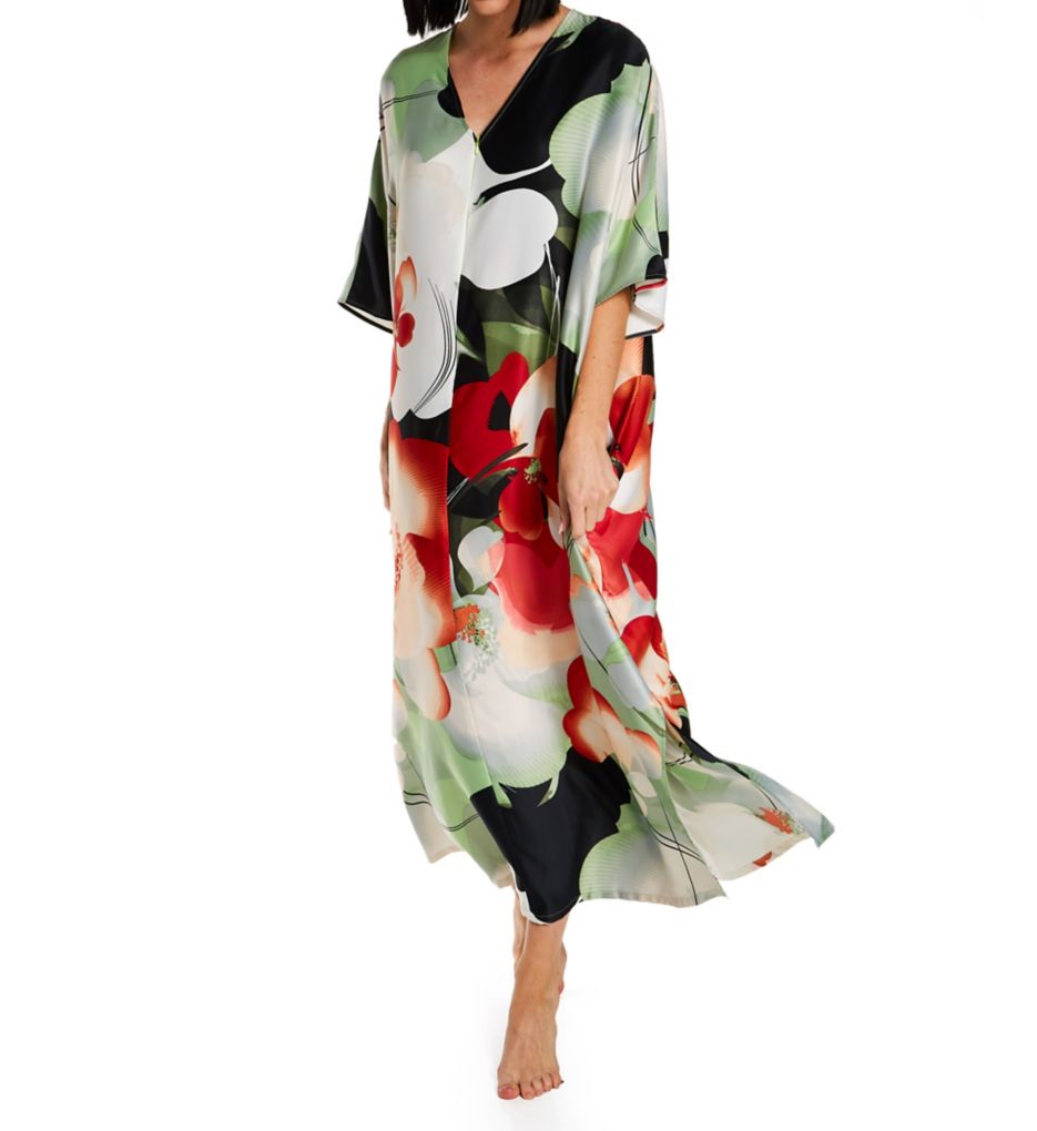 Exotic Poppy Caftan-fs