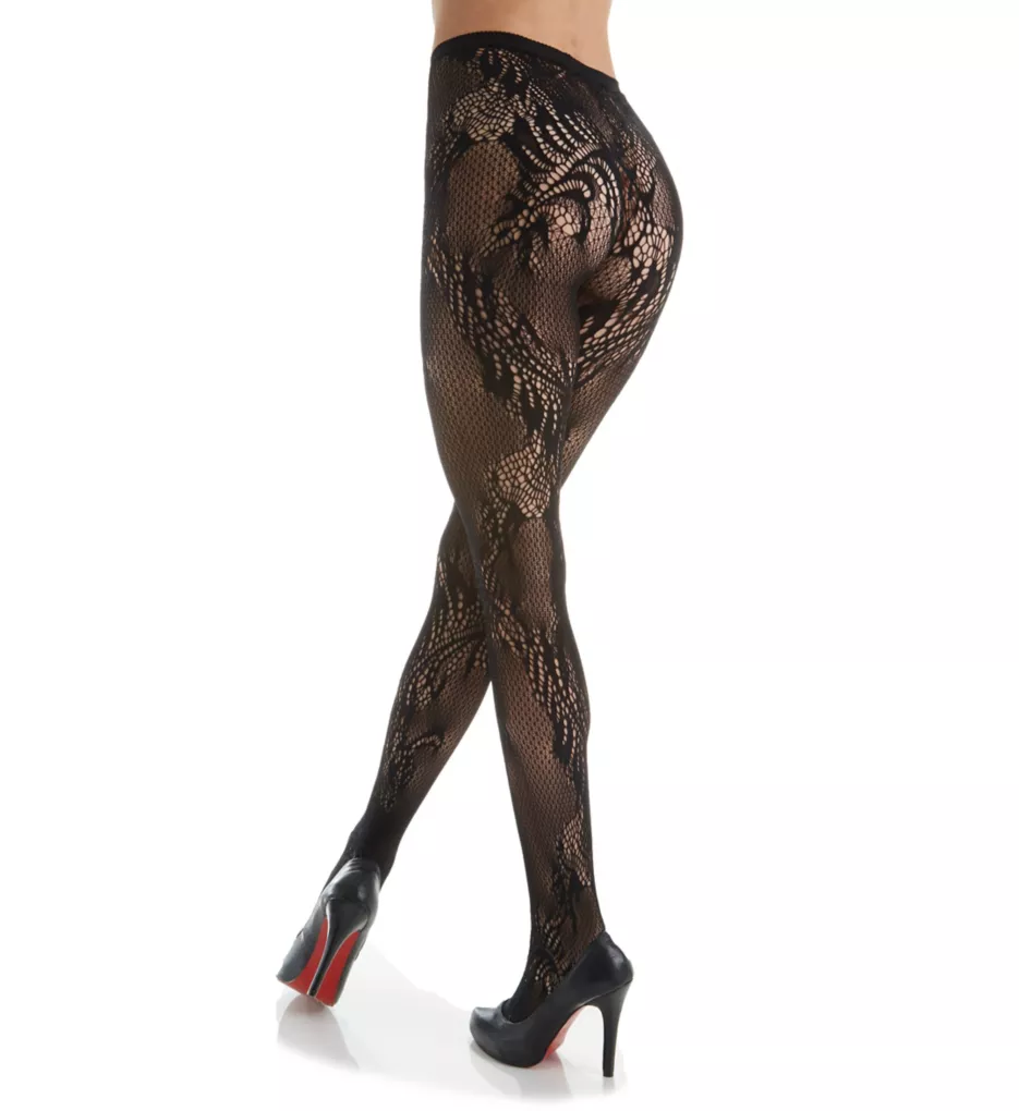 Feathers Lace Net Tight Black S