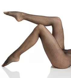 Herringbone Net Tights