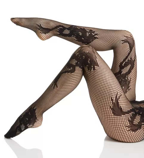 Natori Dragon Toss Net Tights NAT-203