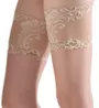 Natori Crystal Sheer Feathers Lace Top Thigh High NAT-801 - Image 3