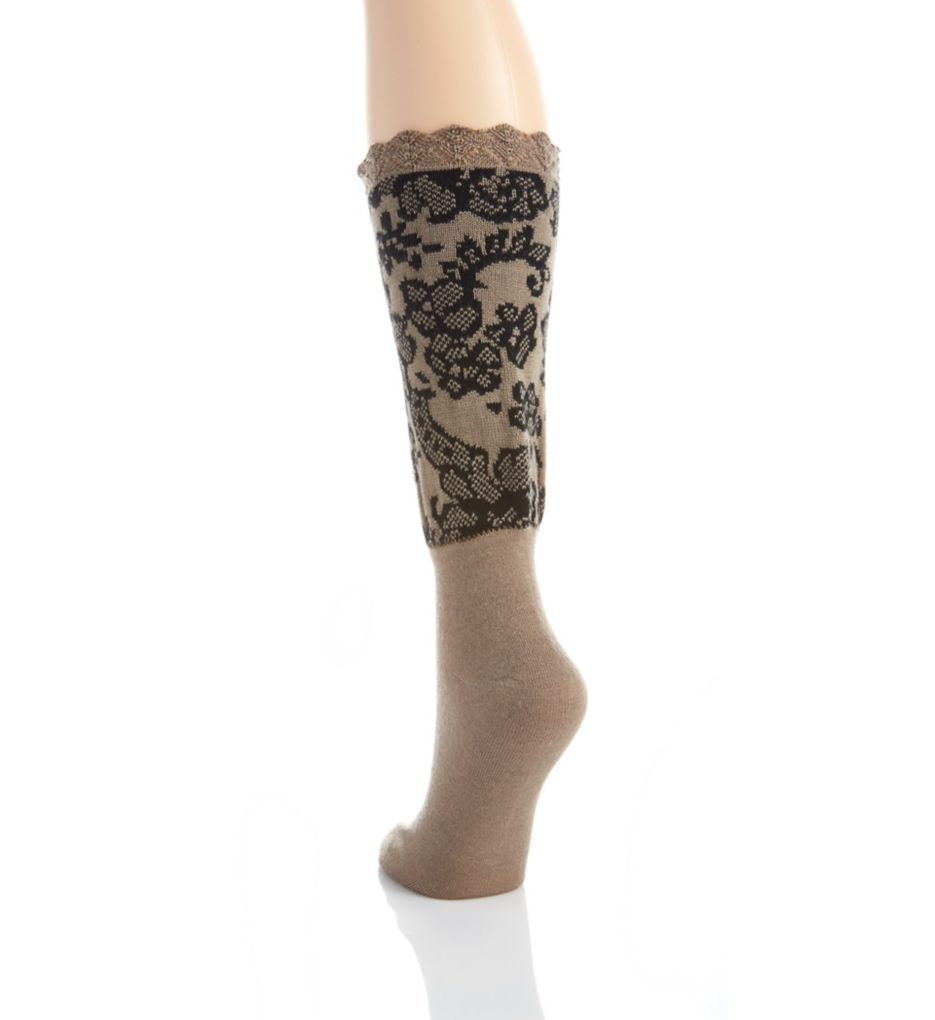 Damask Crew Boot Topper