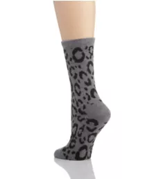 Animal Print Crew Sock