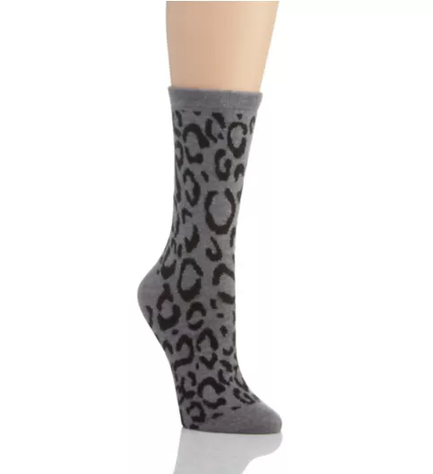 Natori Animal Print Crew Sock NTL-600