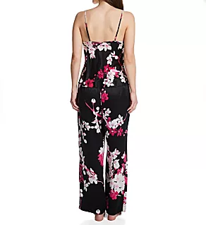 Kyoto Camisole PJ Set Black Multi L