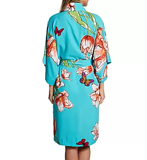 Wild Poppy Wrap Robe