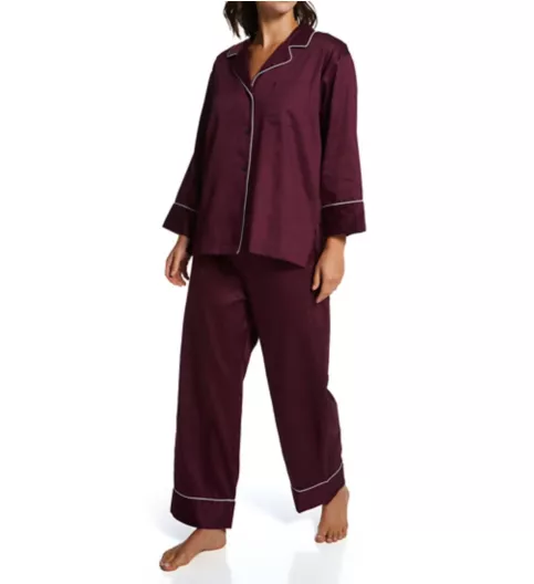 Natori Cotton Sateen PJ Set R76125