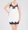 Natori Aphrodite Enchant Silky Lace Trim Chemise R78130 - Image 6