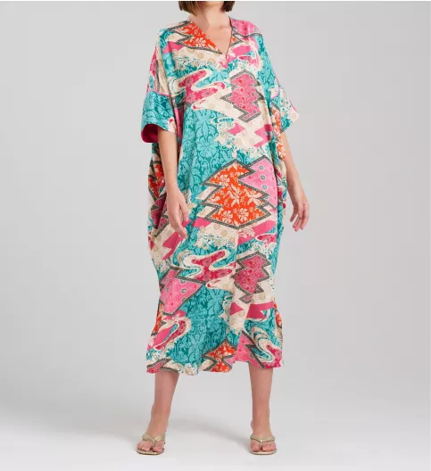 Natori Orient Express Satin Caftan S70089