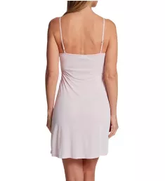 Enchant Slinky Chemise Blush Pink w/Black XL