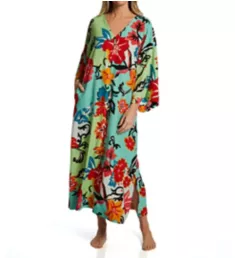 Marbella 52 Zip Caftan Blue Multi S