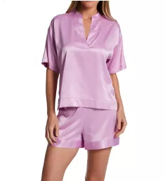 Glamour Short PJ Set Light Orchid S