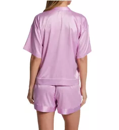 Glamour Short PJ Set Light Orchid S