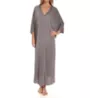 Natori Zen Floral Lace Trim Long Caftan U70049 - Image 1