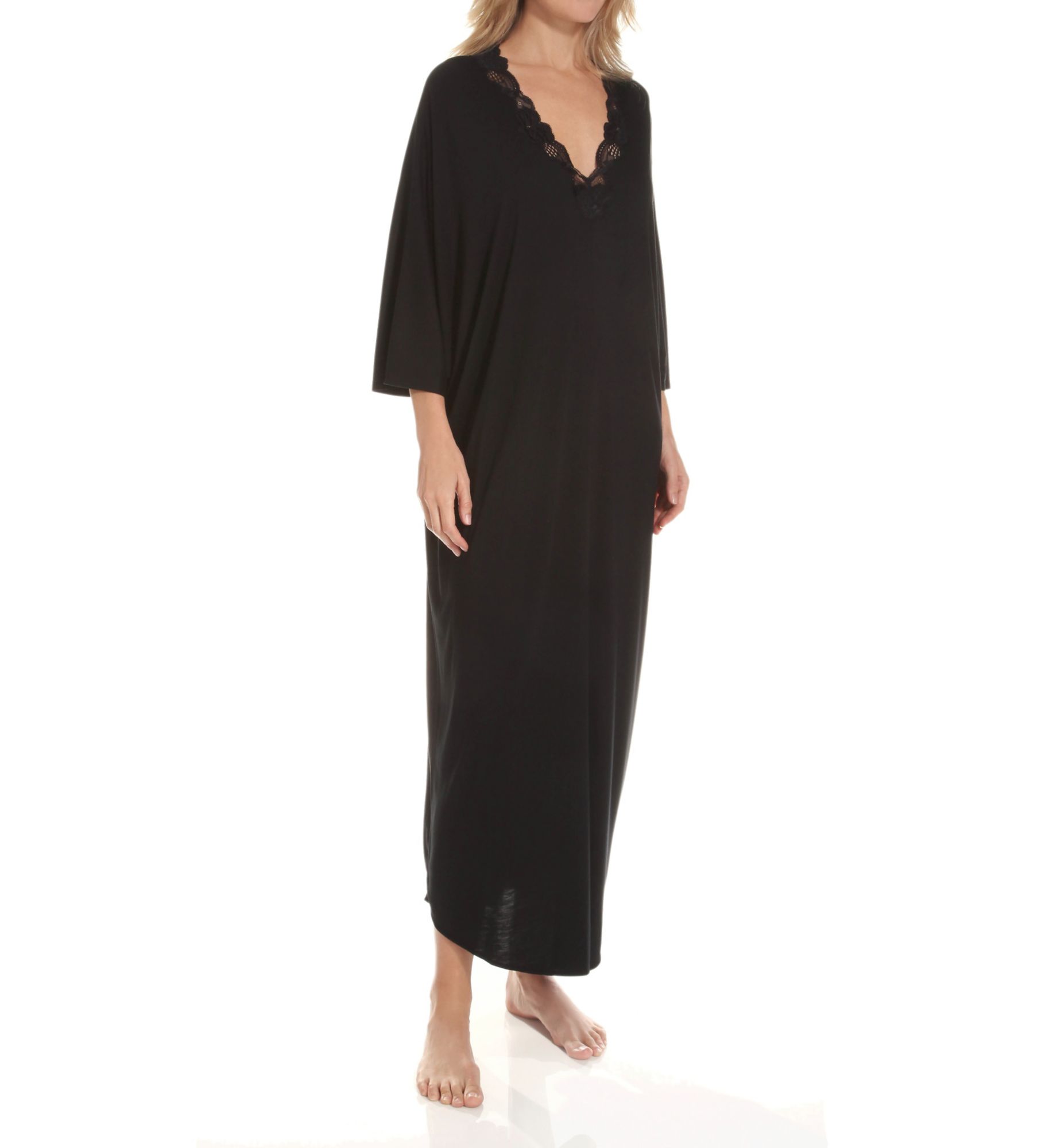 Natori Women's Zen Floral Sleeveless Gown – Abito Da Notte Floreale Senza Maniche