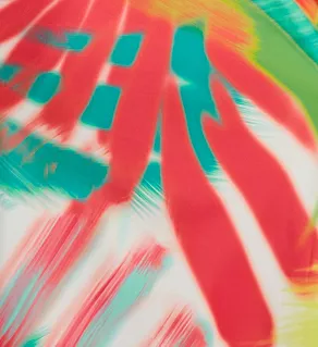 Usami Printed Satin Caftan