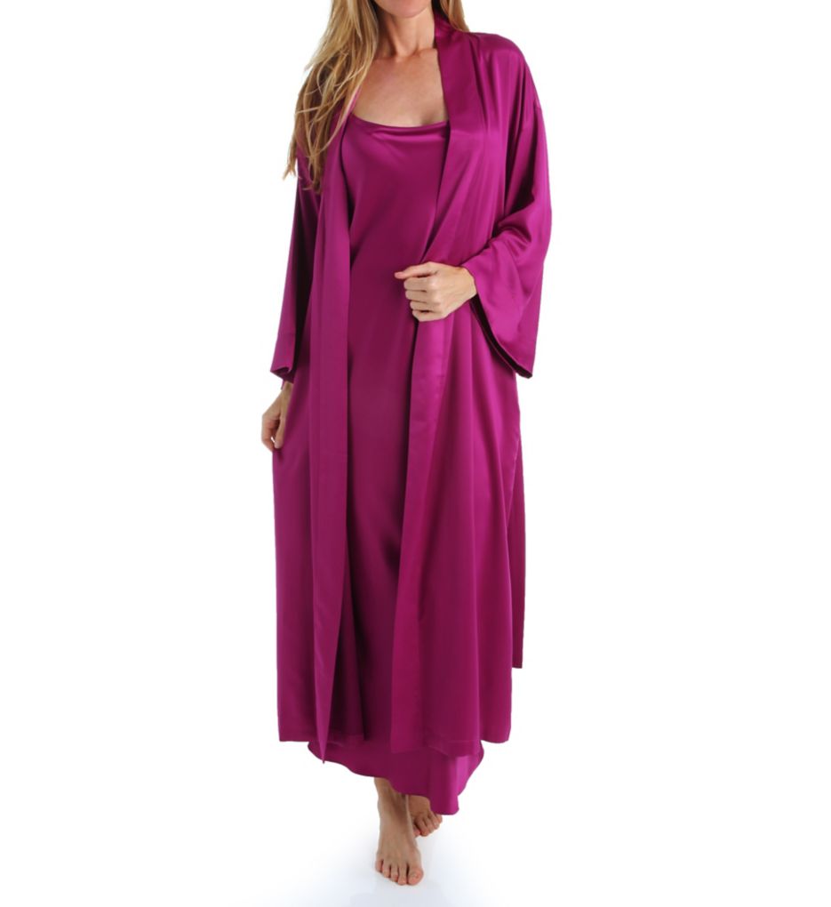 Solid Charmeuse Essentials 52" Gown-cs1