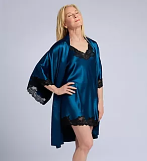 Peony Glamour 36 Wrap Midnight Teal S