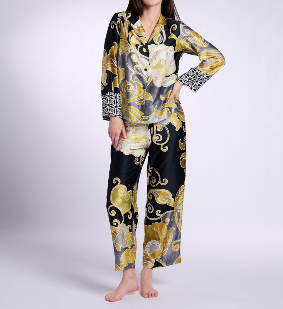 Natori Deco Notch Charmeuse PJ Set W76126 - Image 1