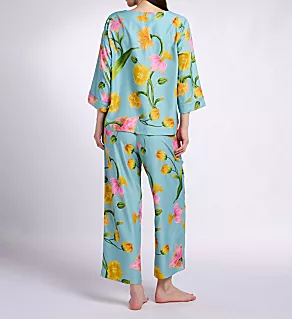 Solene Matte Charmeuse PJ Set Multi S
