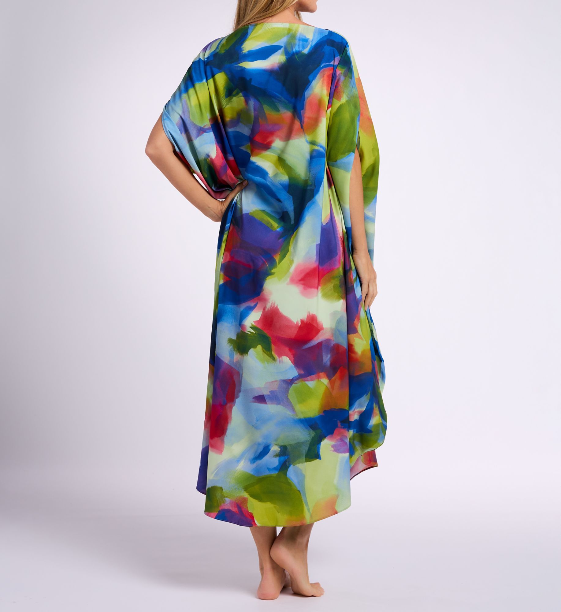 Back Image Front Image Main Image Natori Kumo 52 Circle Caftan Y70005