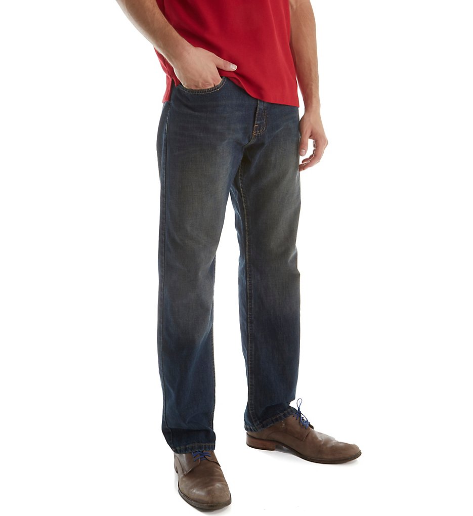 Nautica 1P3013 Rigger Medium Wash 32 Inch Relaxed Fit Jeans (Rigger Blue 38 Waist)