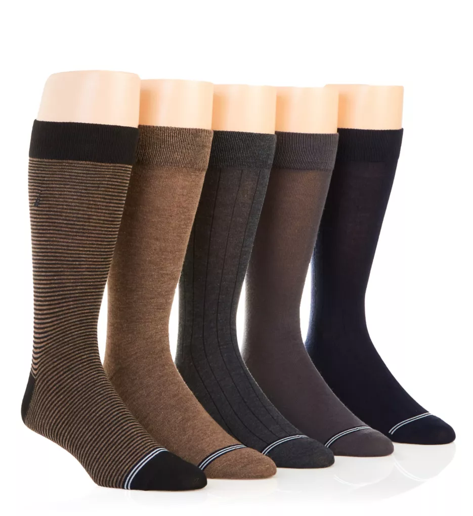 Core Dress Crew Sock - 5 Pack BRNMLT O/S