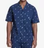 Nautica J Class Print Anchor Camp Shirt 300165 - Image 1