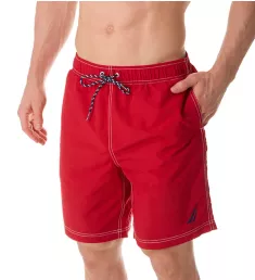 Big Man Solid 8 Inch Swim Trunk NAURED 6XL