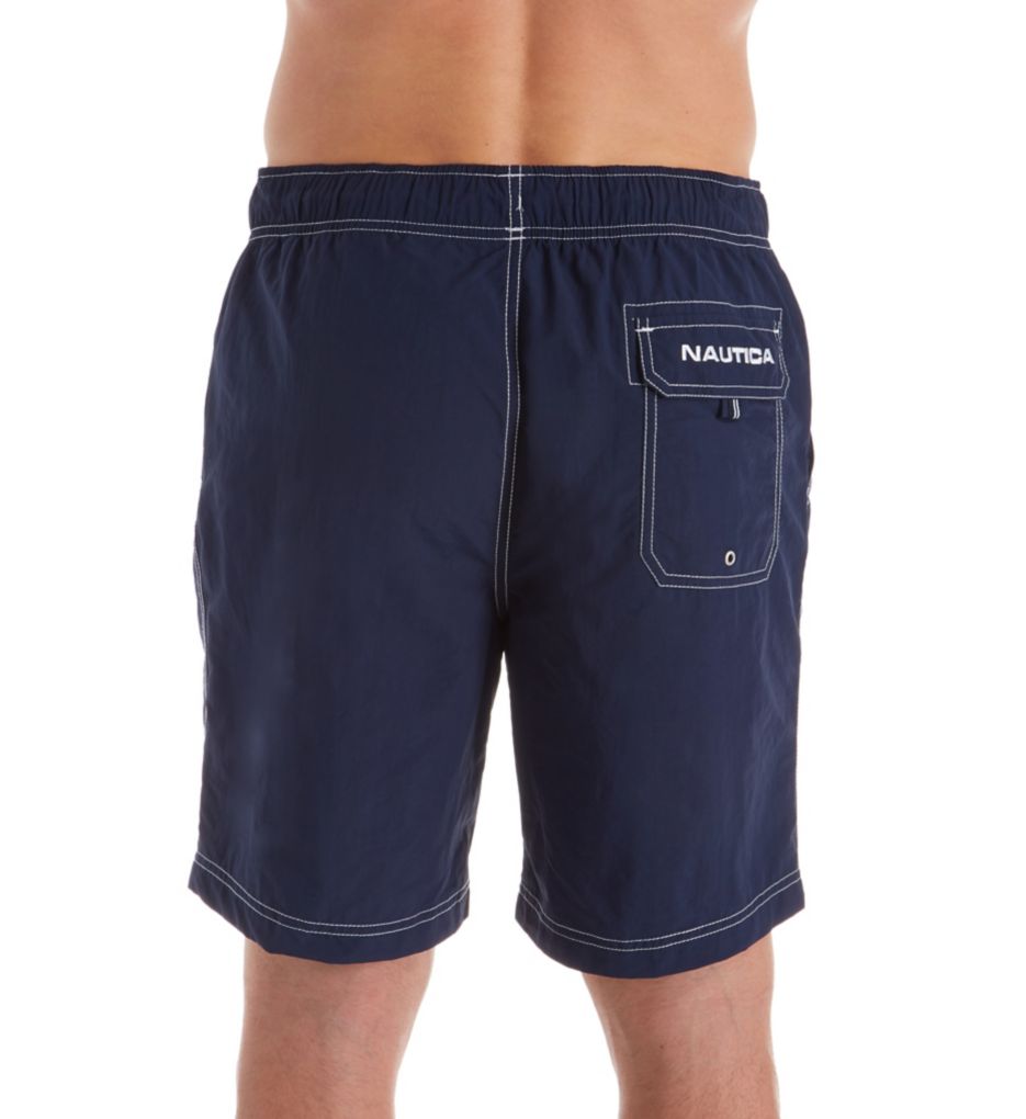 Tall Man Solid 8 Inch Swim Trunk