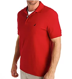 Performance Wicking Polo Shirt NaRed XL