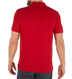 Performance Wicking Polo Shirt NaRed XL