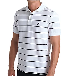 Performance Wicking Striped Polo Shirt brtwt XL