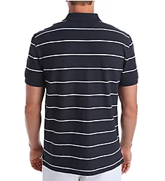 Performance Wicking Striped Polo Shirt