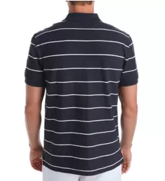 Performance Wicking Striped Polo Shirt