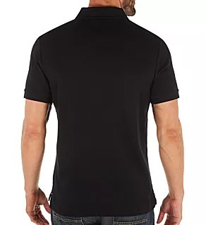Anchor Fashion Solid Deck Polo Shirt TruBlk L