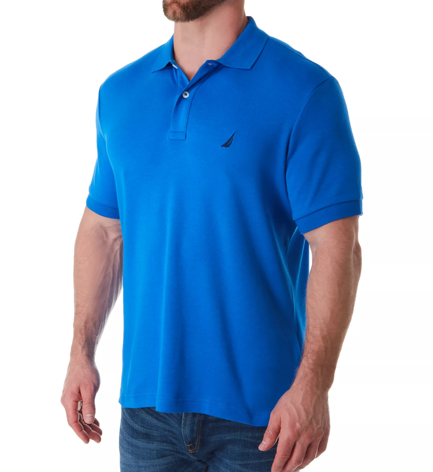 Nautica Stretch Solid Polo main image 1
