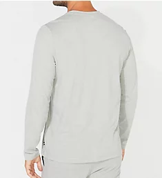 Sueded Jersey Long Sleeve Henley