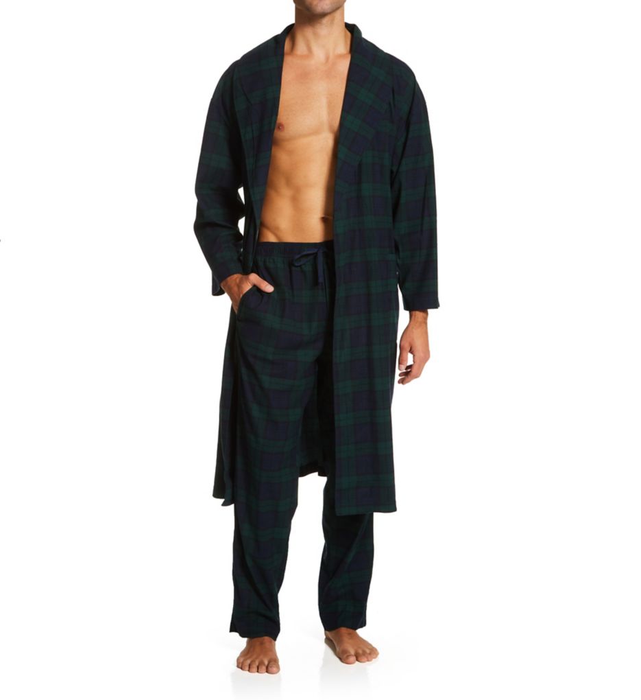 Poly Brushed Plush Robe-cs1