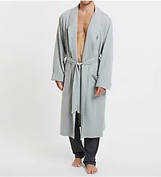 Anchor Sueded Jersey Robe GrHea S/M